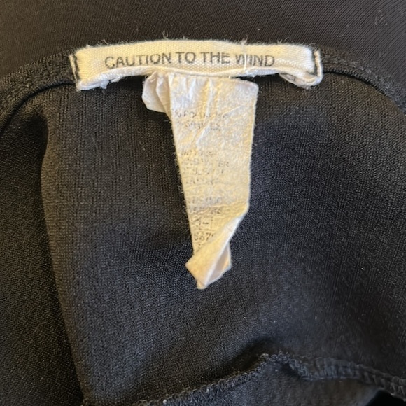 Caution to the Wind Crop Sleeveless Blouse | SIZE XS - Picture 4 of 4